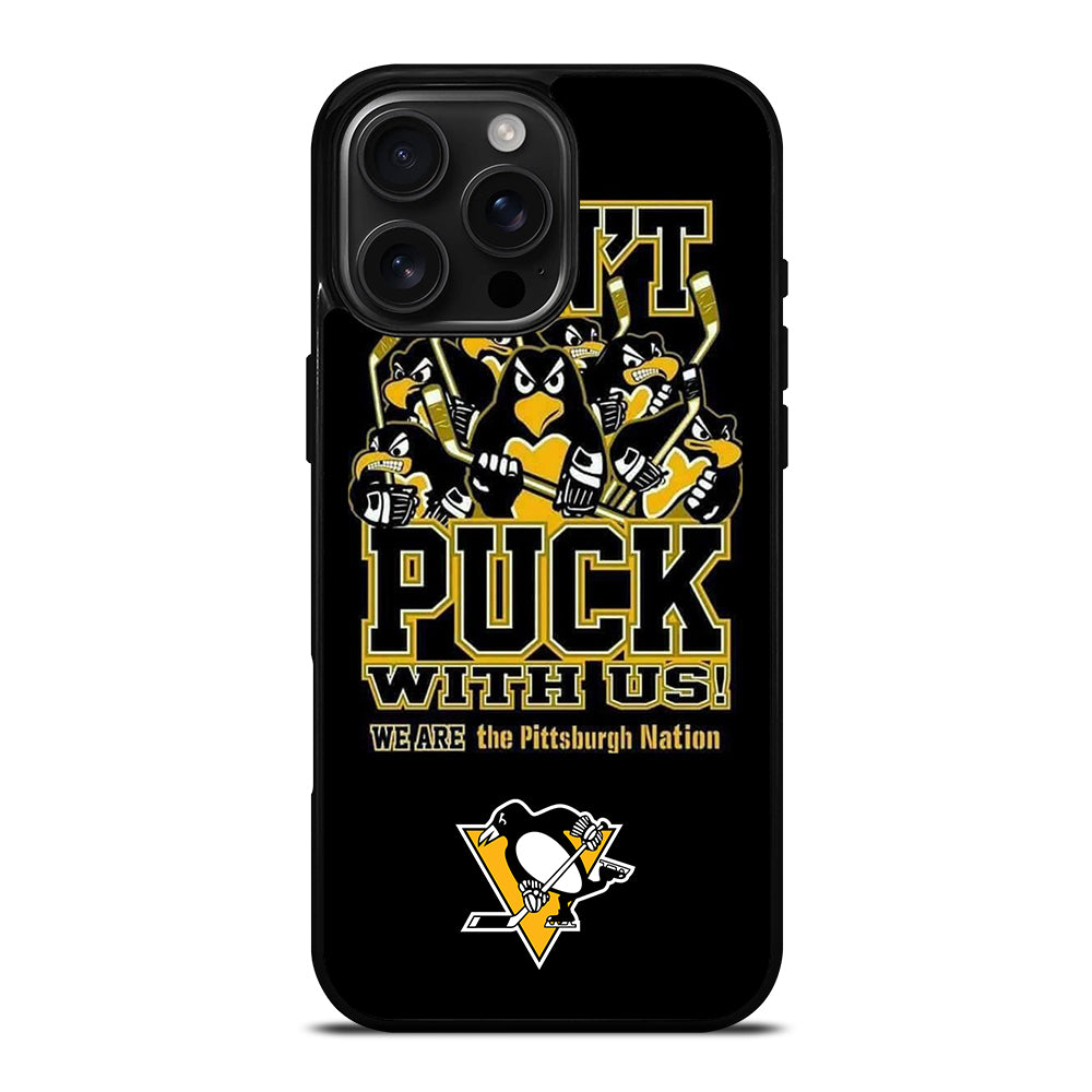 PITTSBURGH PENGUINS LOGO iPhone 16 Pro Max Case Cover