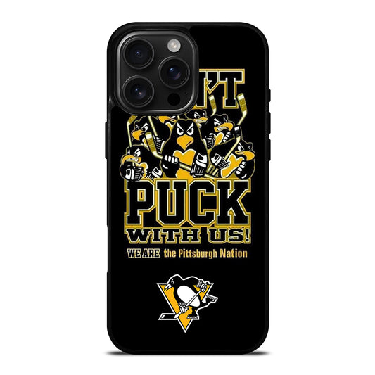 PITTSBURGH PENGUINS LOGO iPhone 16 Pro Max Case Cover