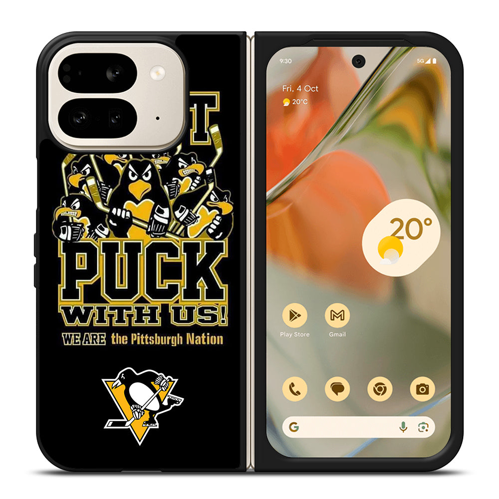 PITTSBURGH PENGUINS LOGO Google Pixel 9 Pro Fold Case Cover