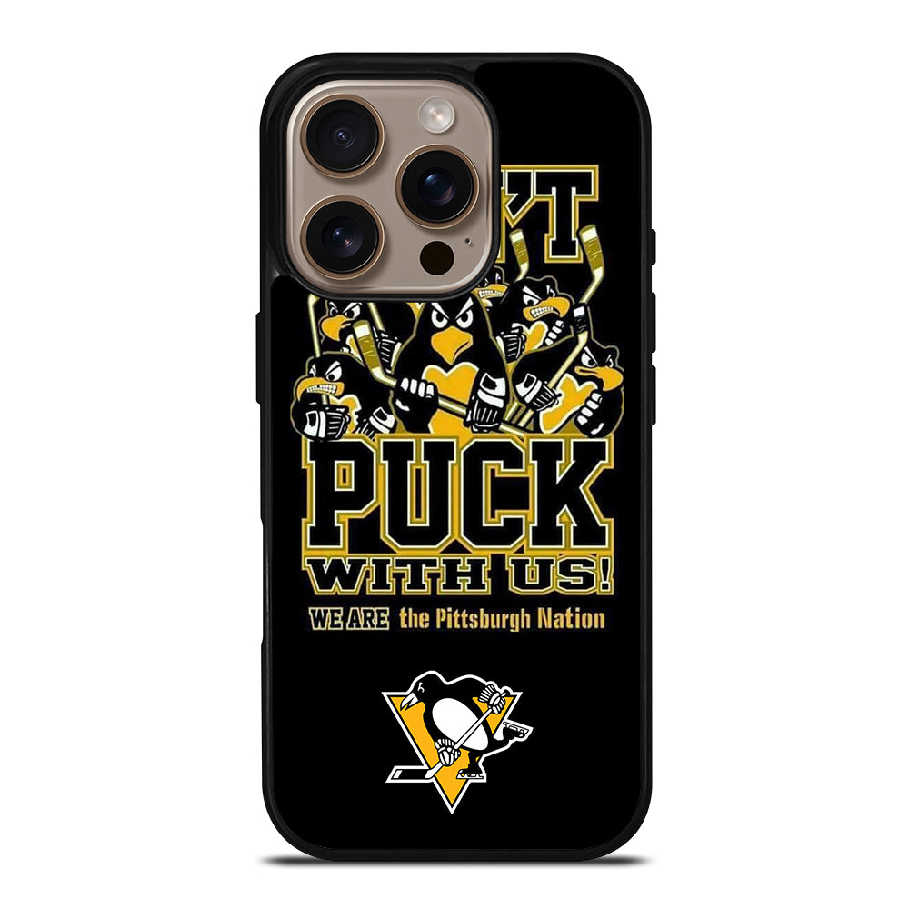 PITTSBURGH PENGUINS LOGO iPhone 16 Pro Case Cover