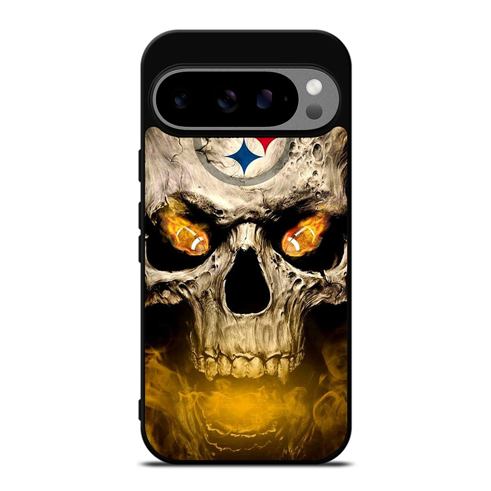 PITTSBURGH STEELERS SKULL LOGO Google Pixel 9 Pro XL Case Cover