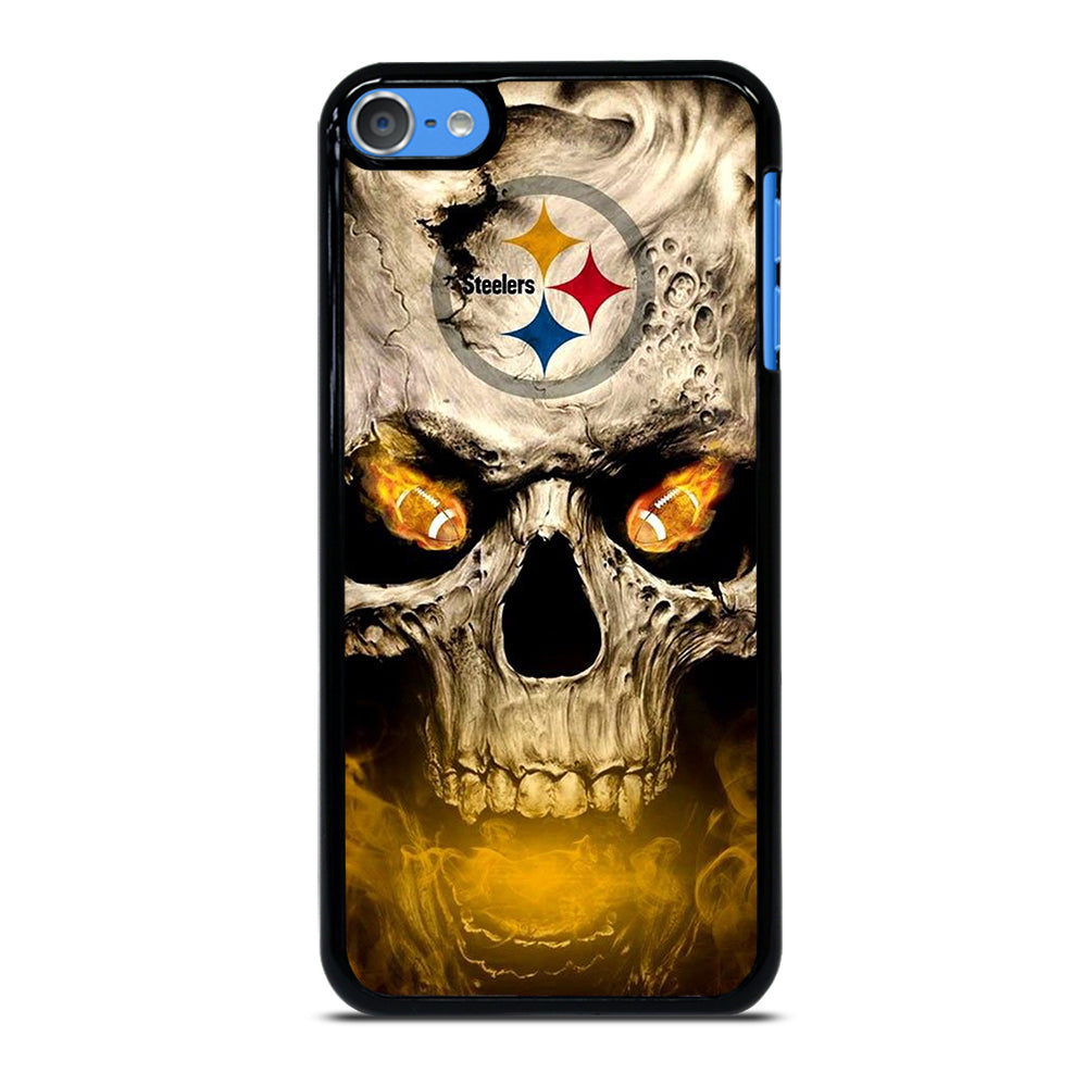 PITTSBURGH STEELERS SKULL LOGO iPod Touch 7 Case Cover