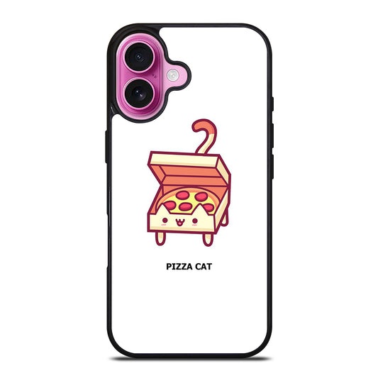 PIZZA CAT CUTE iPhone 16 Plus Case Cover