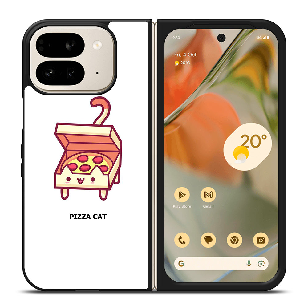 PIZZA CAT CUTE Google Pixel 9 Pro Fold Case Cover
