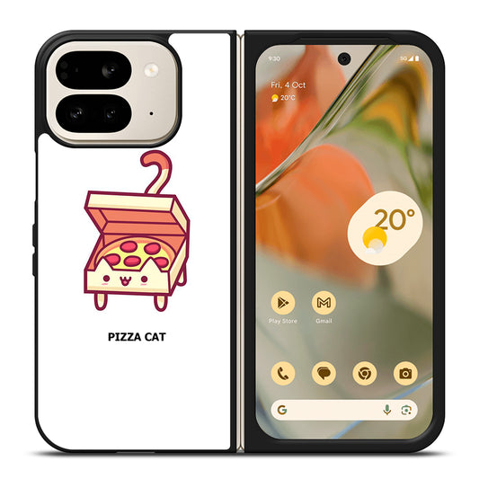 PIZZA CAT CUTE Google Pixel 9 Pro Fold Case Cover