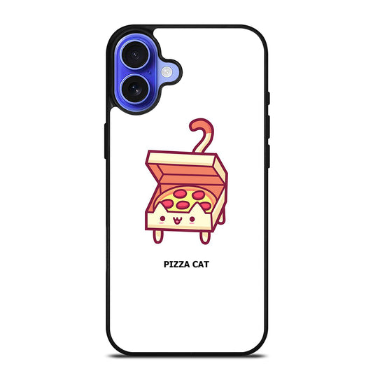 PIZZA CAT CUTE iPhone 16 Case Cover