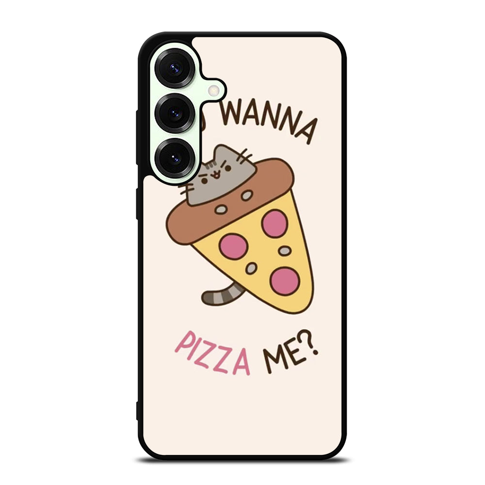 PIZZA CAT YOU WANNA PIZZA ME Samsung Galaxy S25 Plus Case Cover