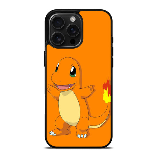 POKEMON CHARMANDER CUTE ANIME iPhone 16 Pro Max Case Cover
