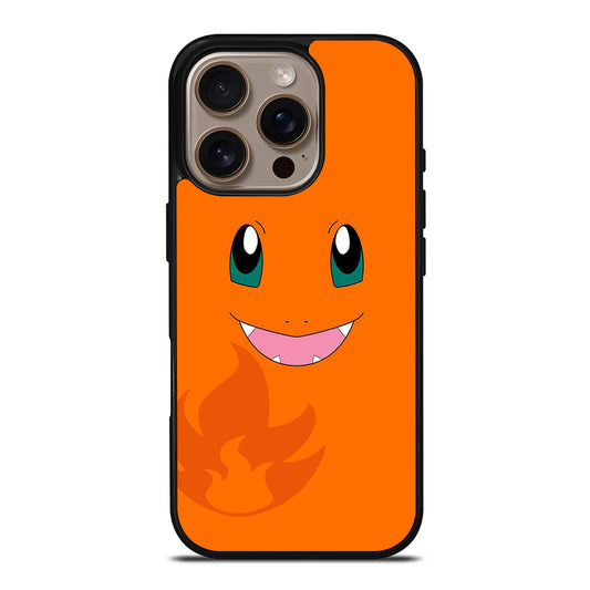 POKEMON CHARMANDER CUTE FACE iPhone 16 Pro Case Cover