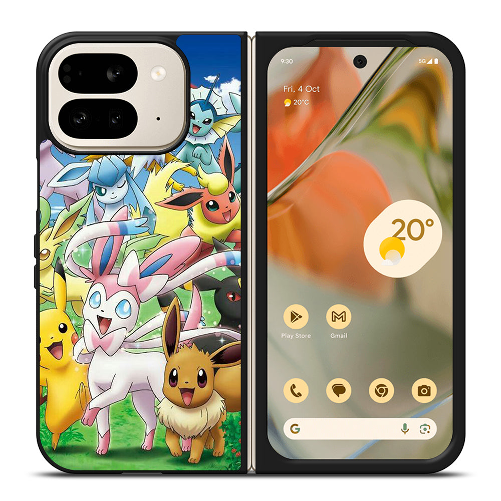 POKEMON EEVEE CHARACTER Google Pixel 9 Pro Fold Case Cover