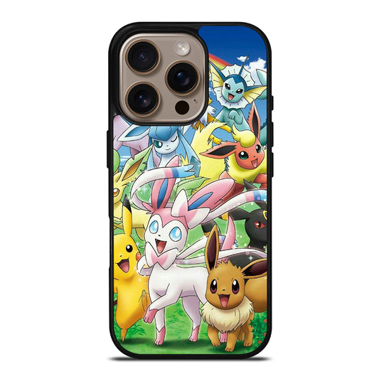 POKEMON EEVEE CHARACTER iPhone 16 Pro Case Cover