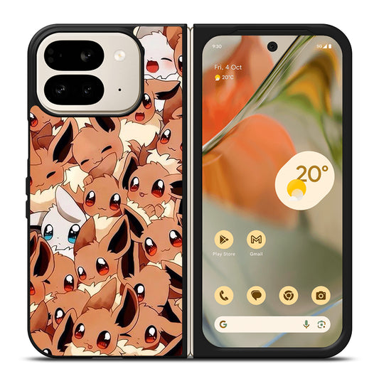 POKEMON EEVEE PATTERN Google Pixel 9 Pro Fold Case Cover