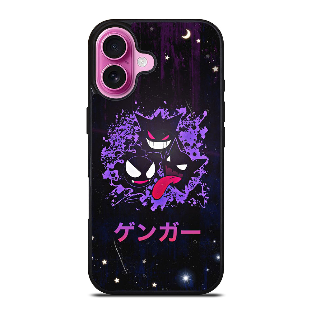 POKEMON GENGAR ANIME iPhone 16 Plus Case Cover
