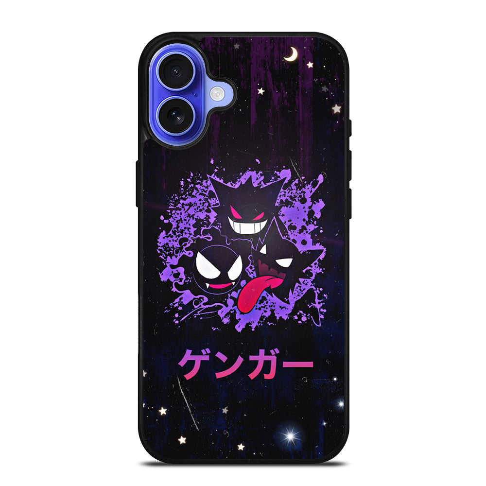 POKEMON GENGAR ANIME iPhone 16 Case Cover