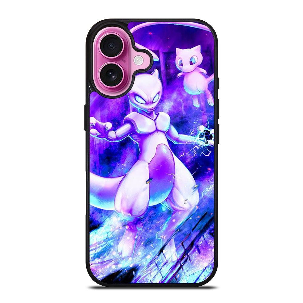 POKEMON MEWTWO ANIME SERIES 2 iPhone 16 Plus Case Cover
