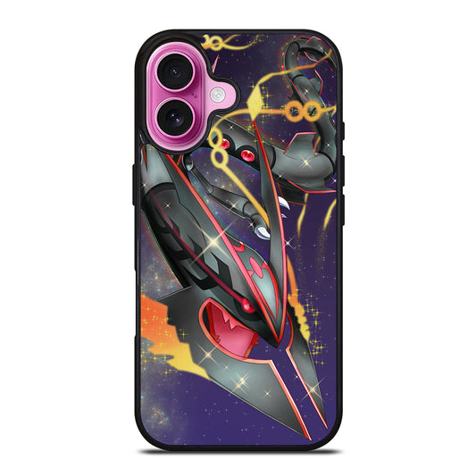 POKEMON SHINY RAYQUAZA ART 1 iPhone 16 Plus Case Cover