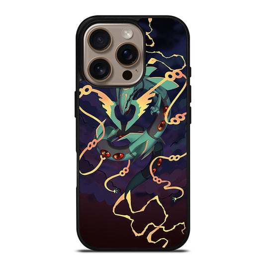 POKEMON SHINY RAYQUAZA ART 2 iPhone 16 Pro Case Cover
