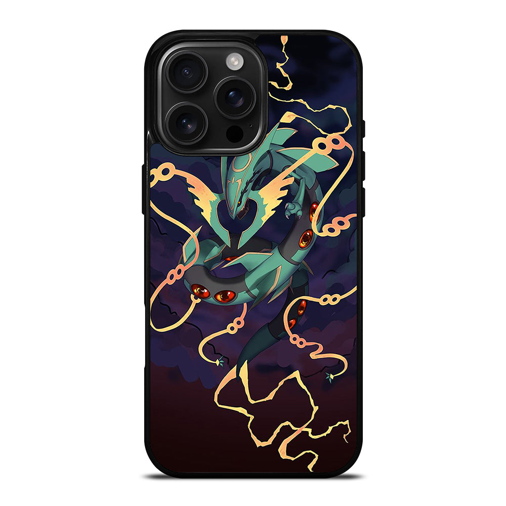 POKEMON SHINY RAYQUAZA ART 2 iPhone 16 Pro Max Case Cover