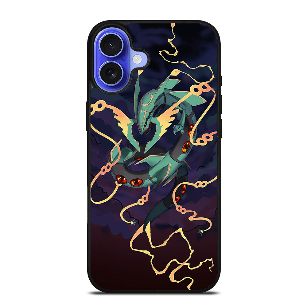 POKEMON SHINY RAYQUAZA ART 2 iPhone 16 Case Cover
