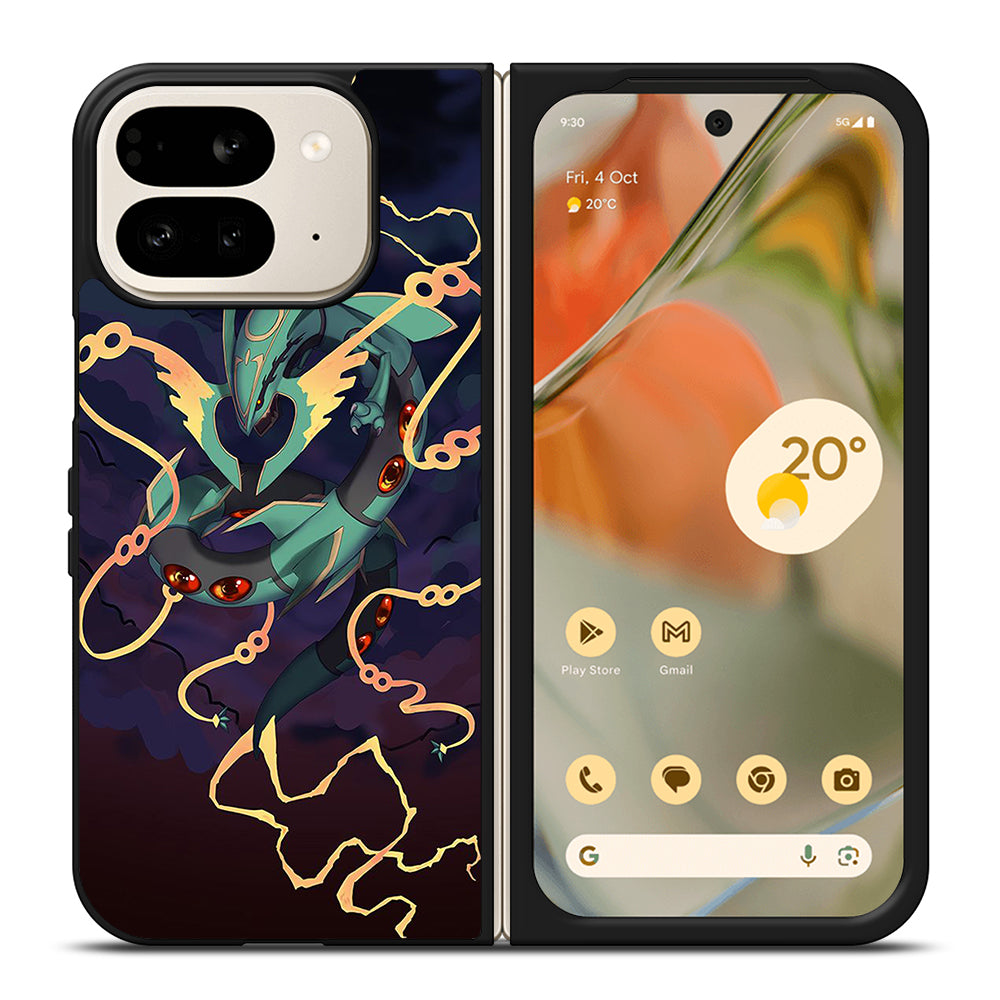 POKEMON SHINY RAYQUAZA ART 2 Google Pixel 9 Pro Fold Case Cover