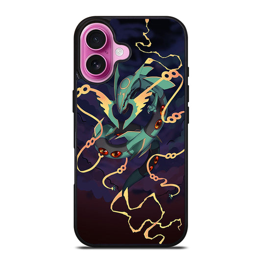 POKEMON SHINY RAYQUAZA ART 2 iPhone 16 Plus Case Cover