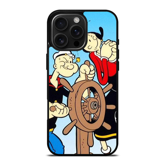 POPEYE AND OLIVE CARTOON SERIES 2 iPhone 16 Pro Max Case Cover