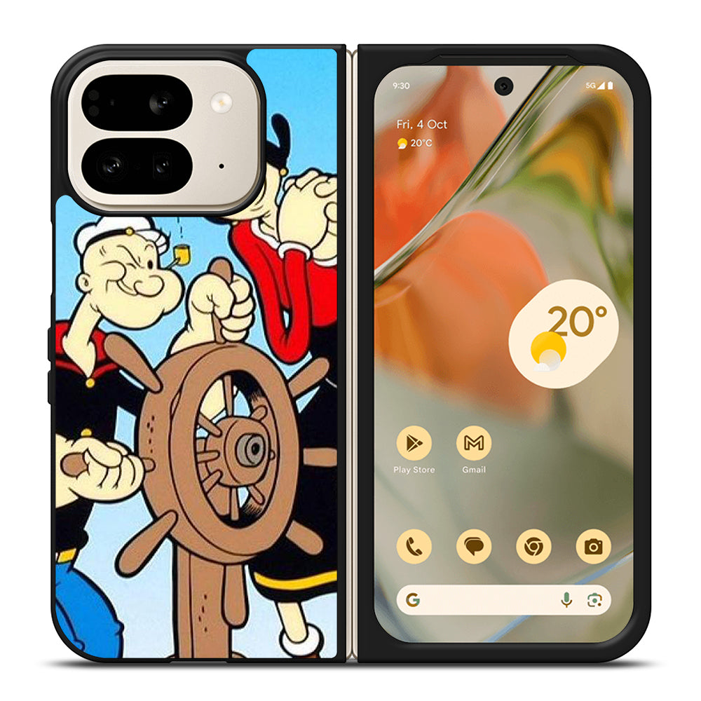 POPEYE AND OLIVE CARTOON SERIES 2 Google Pixel 9 Pro Fold Case Cover
