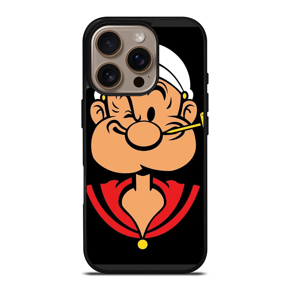 POPEYE FACE CARTOON iPhone 16 Pro Case Cover