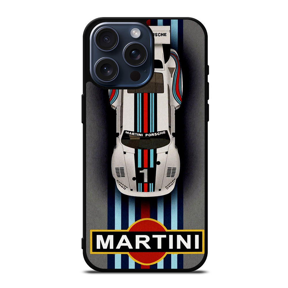 PORSCHE MARTINI RACING CAR iPhone 15 Pro Max Case Cover