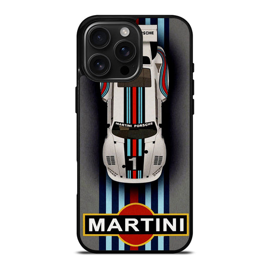 PORSCHE MARTINI RACING CAR iPhone 16 Pro Max Case Cover