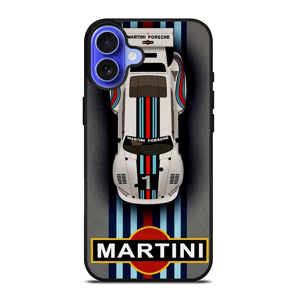 PORSCHE MARTINI RACING CAR iPhone 16 Case Cover