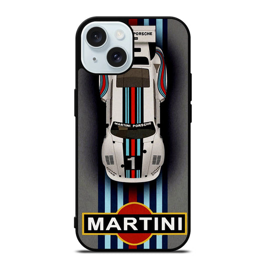 PORSCHE MARTINI RACING CAR iPhone 15 Case Cover