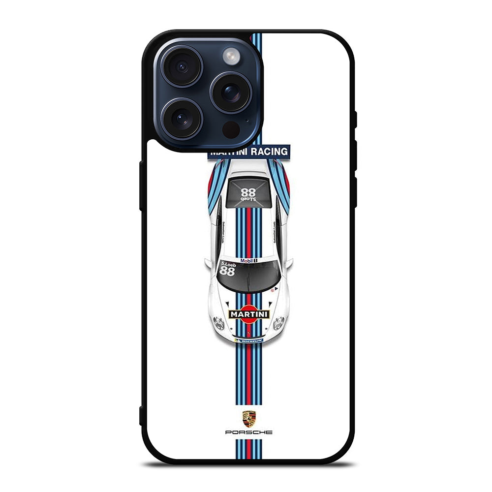 PORSCHE MARTINI RACING ICON iPhone 15 Pro Max Case Cover