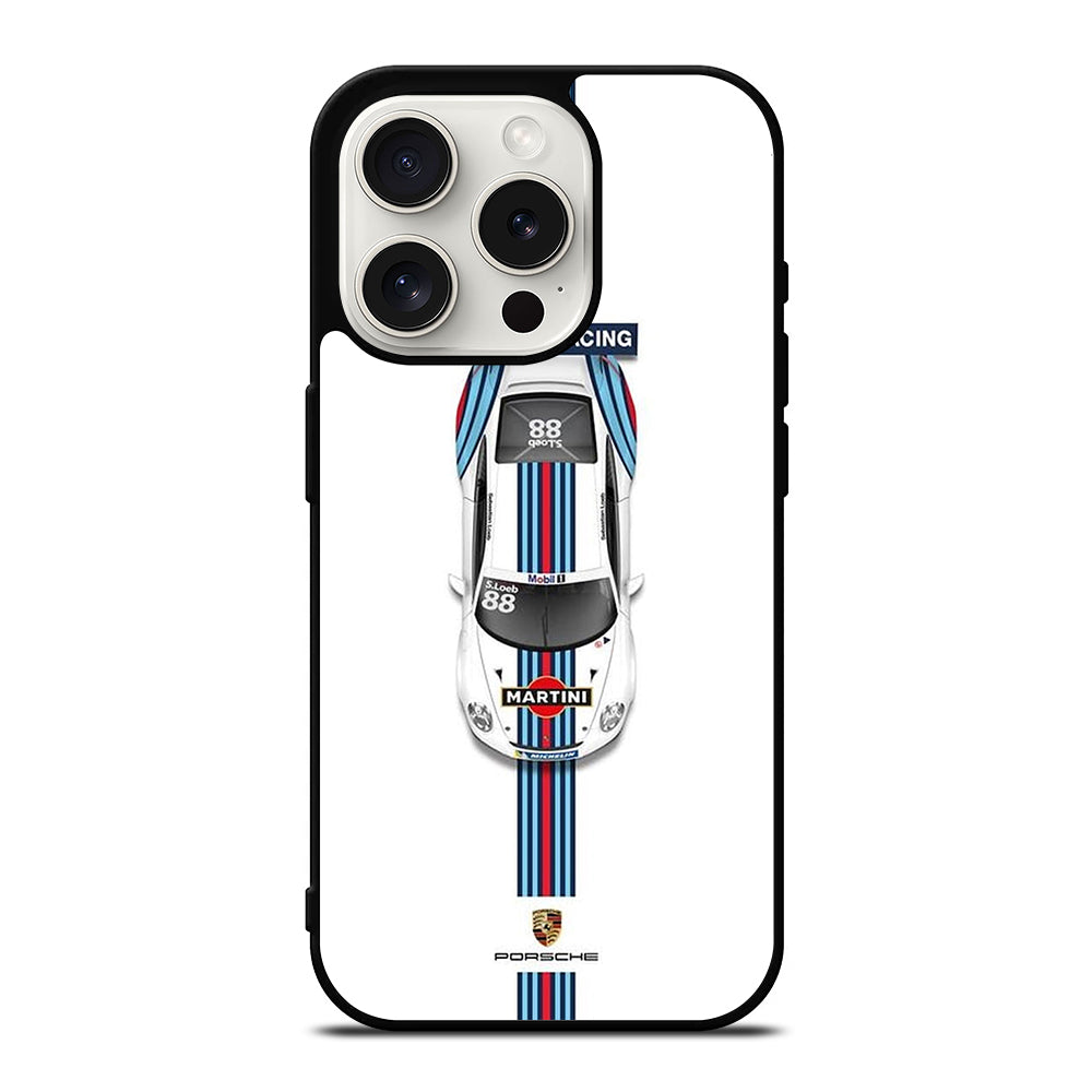 PORSCHE MARTINI RACING ICON iPhone 15 Pro Case Cover