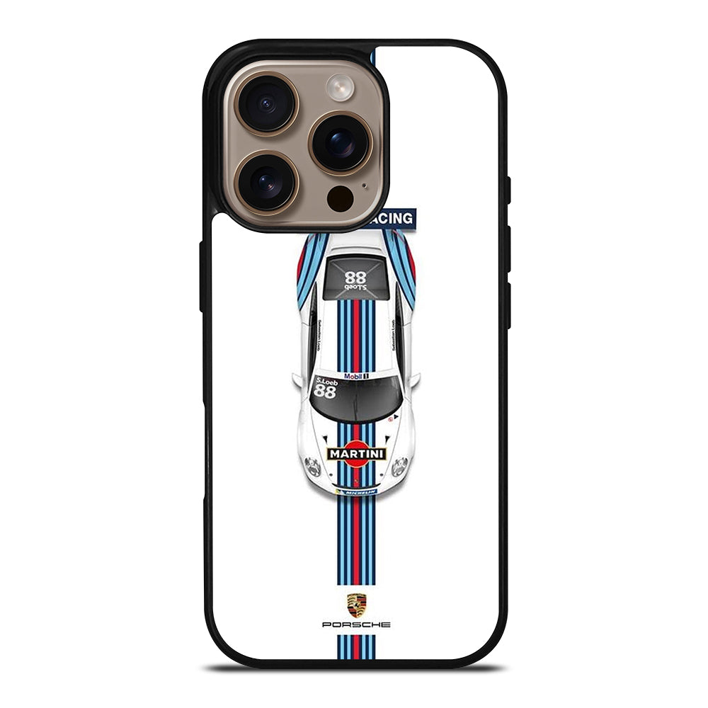 PORSCHE MARTINI RACING ICON iPhone 16 Pro Case Cover