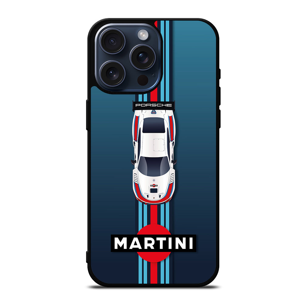 PORSCHE MARTINI RACING LOGO iPhone 15 Pro Max Case Cover