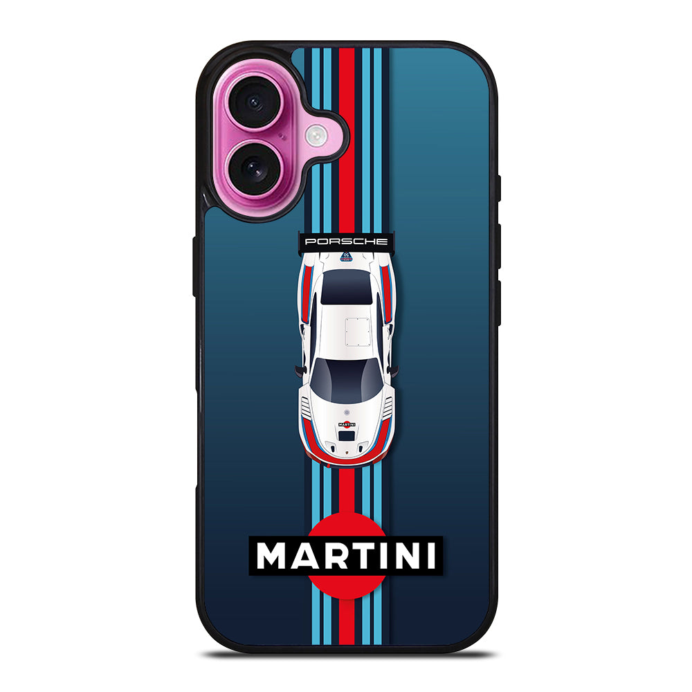 PORSCHE MARTINI RACING LOGO iPhone 16 Plus Case Cover