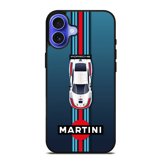 PORSCHE MARTINI RACING LOGO iPhone 16 Case Cover