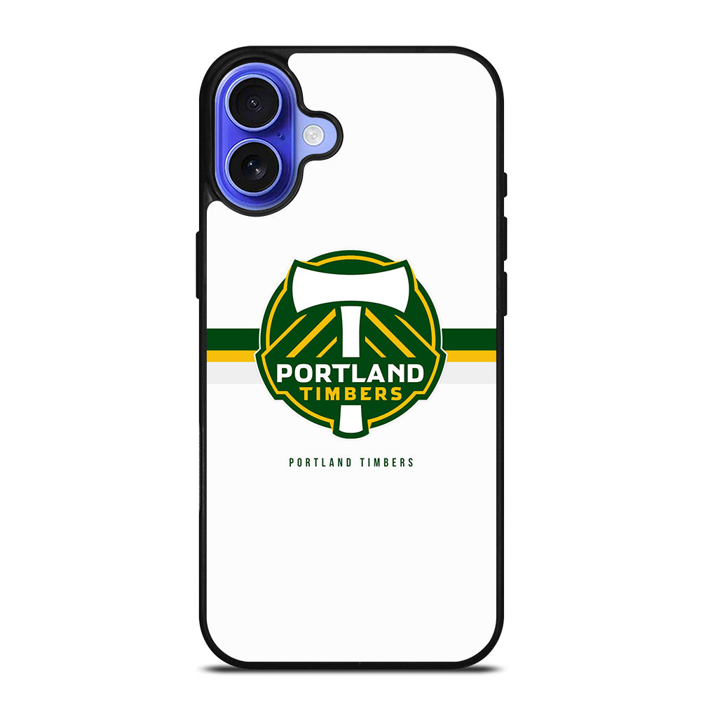 PORTLAND TIMBERS LOGO FOOTBALL iPhone 16 Case Cover