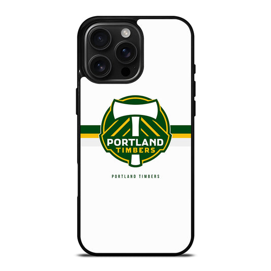 PORTLAND TIMBERS LOGO FOOTBALL iPhone 16 Pro Max Case Cover