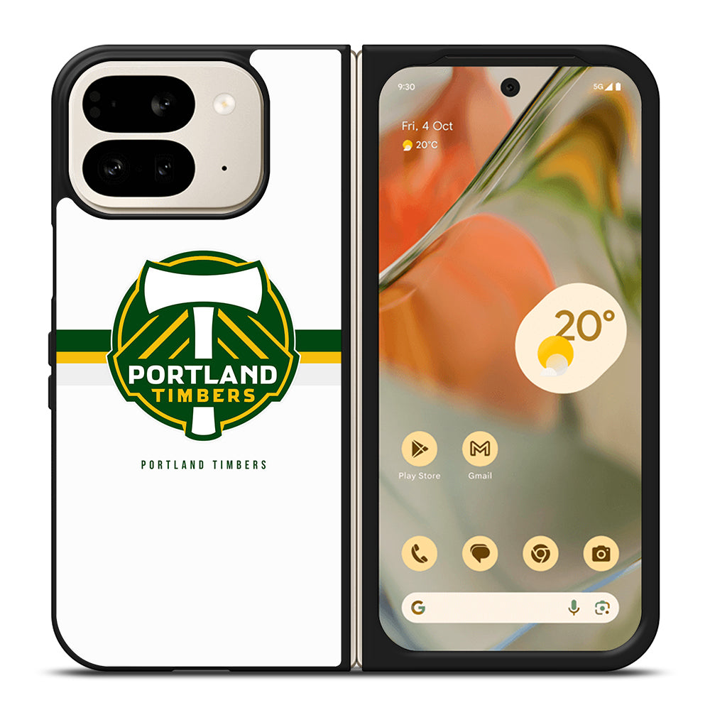 PORTLAND TIMBERS LOGO FOOTBALL Google Pixel 9 Pro Fold Case Cover