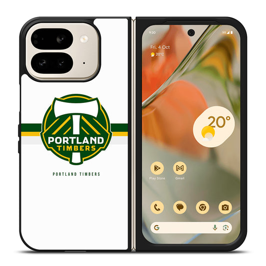 PORTLAND TIMBERS LOGO FOOTBALL Google Pixel 9 Pro Fold Case Cover