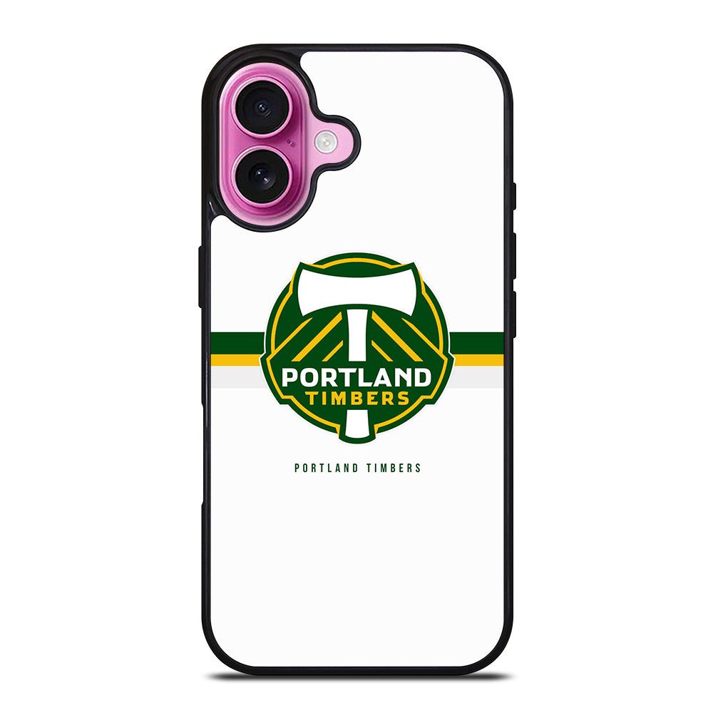 PORTLAND TIMBERS LOGO FOOTBALL iPhone 16 Plus Case Cover
