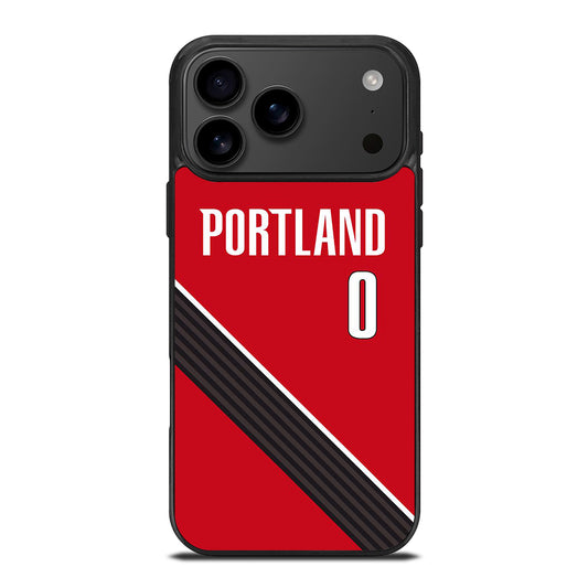 PORTLAND TRAIL BLAZERS JERSEY iPhone 17 Pro Max Case Cover