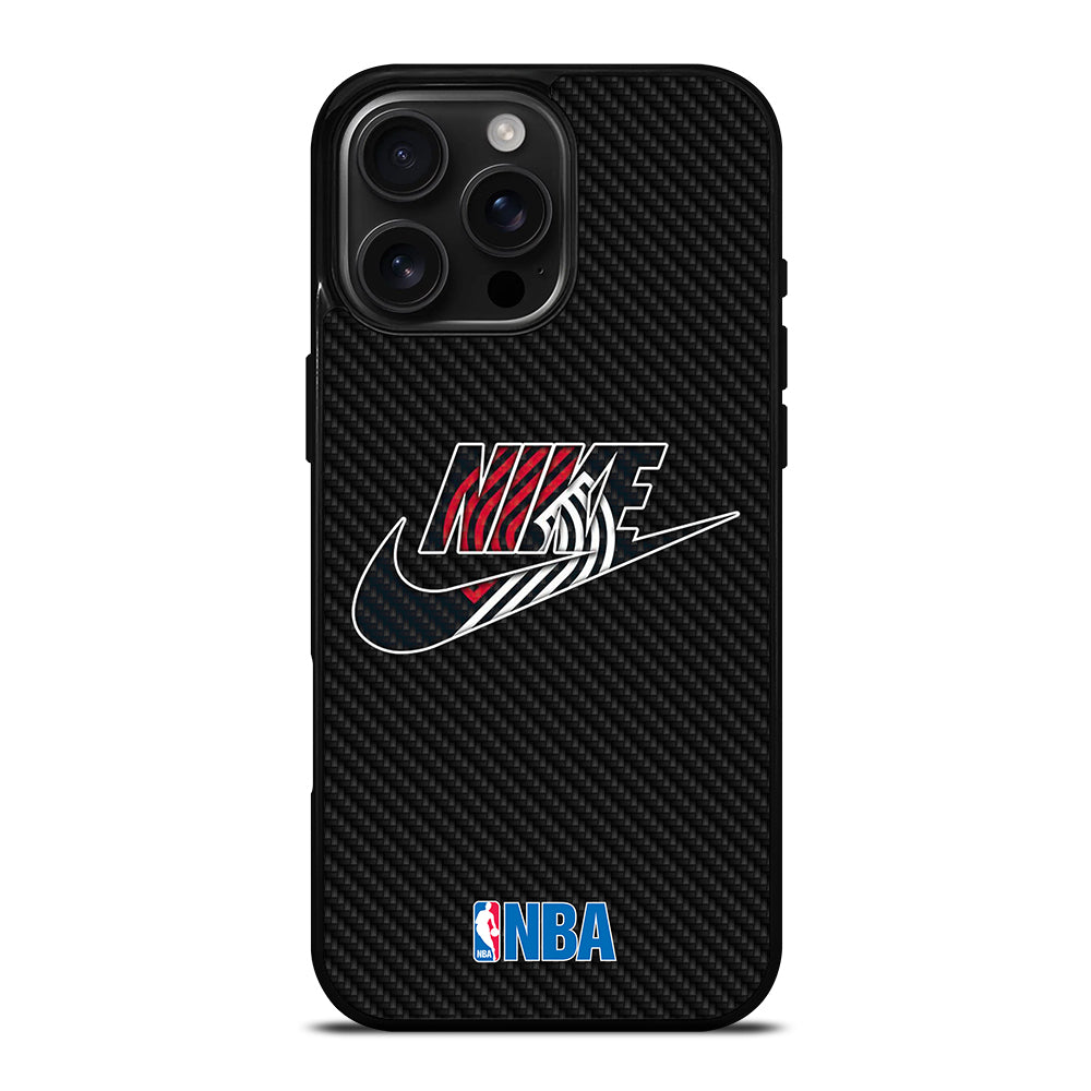 PORTLAND TRAIL BLAZERS NIKE LOGO iPhone 16 Pro Max Case Cover