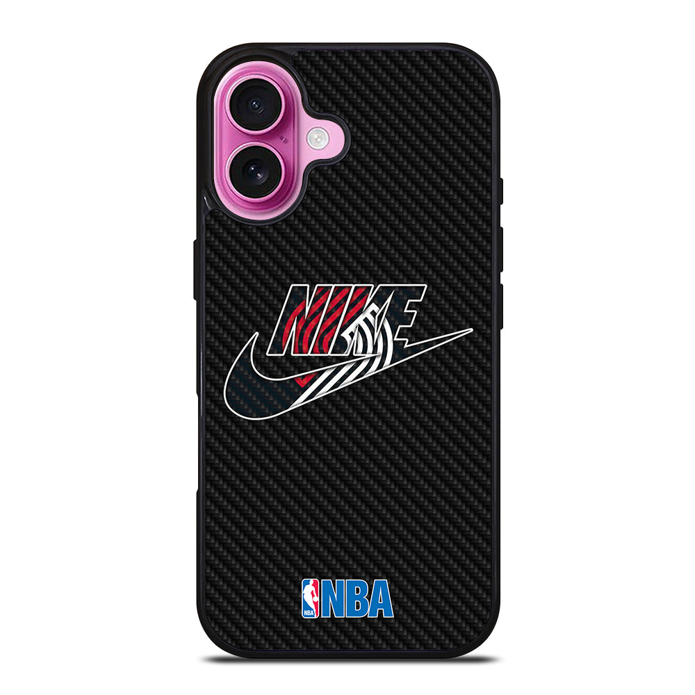 PORTLAND TRAIL BLAZERS NIKE LOGO iPhone 16 Plus Case Cover