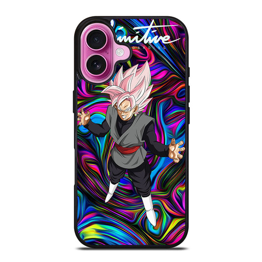 PRIMITIVE SKATEBOARDING BLACK GOKU iPhone 16 Plus Case Cover