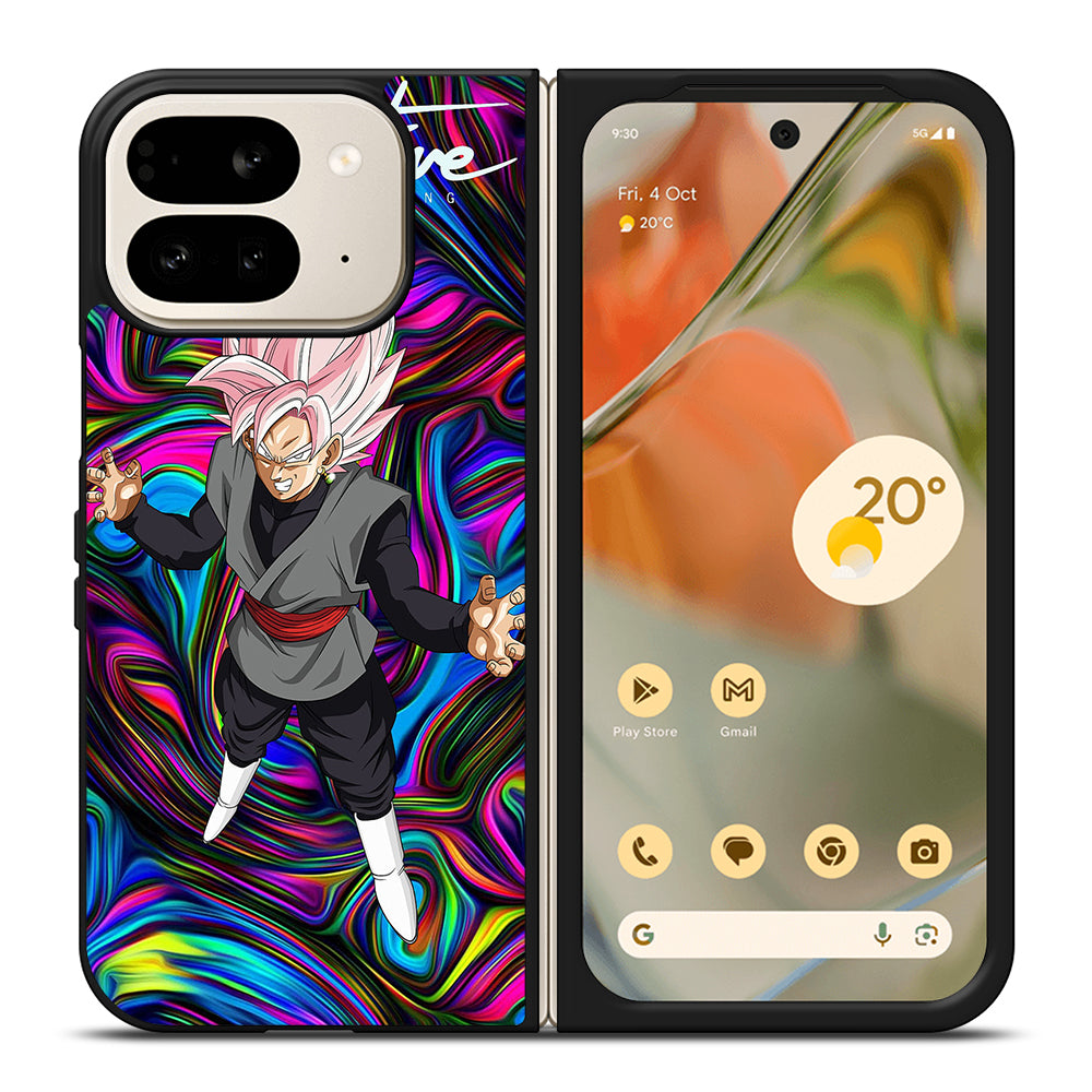 PRIMITIVE SKATEBOARDING BLACK GOKU Google Pixel 9 Pro Fold Case Cover