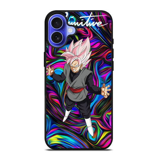 PRIMITIVE SKATEBOARDING BLACK GOKU iPhone 16 Case Cover
