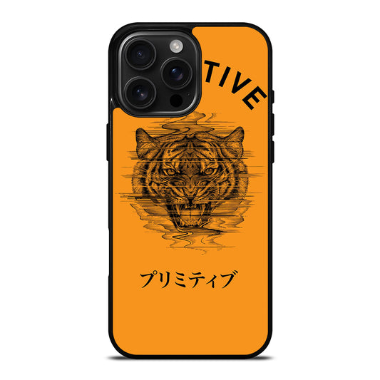 PRIMITIVE SKATEBOARDING LOGO TIGER iPhone 16 Pro Max Case Cover